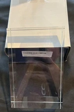 Amlong Crystal Clear Crystal Display Block (Not Acrylic), 6 inch x 4 inch x 2 in