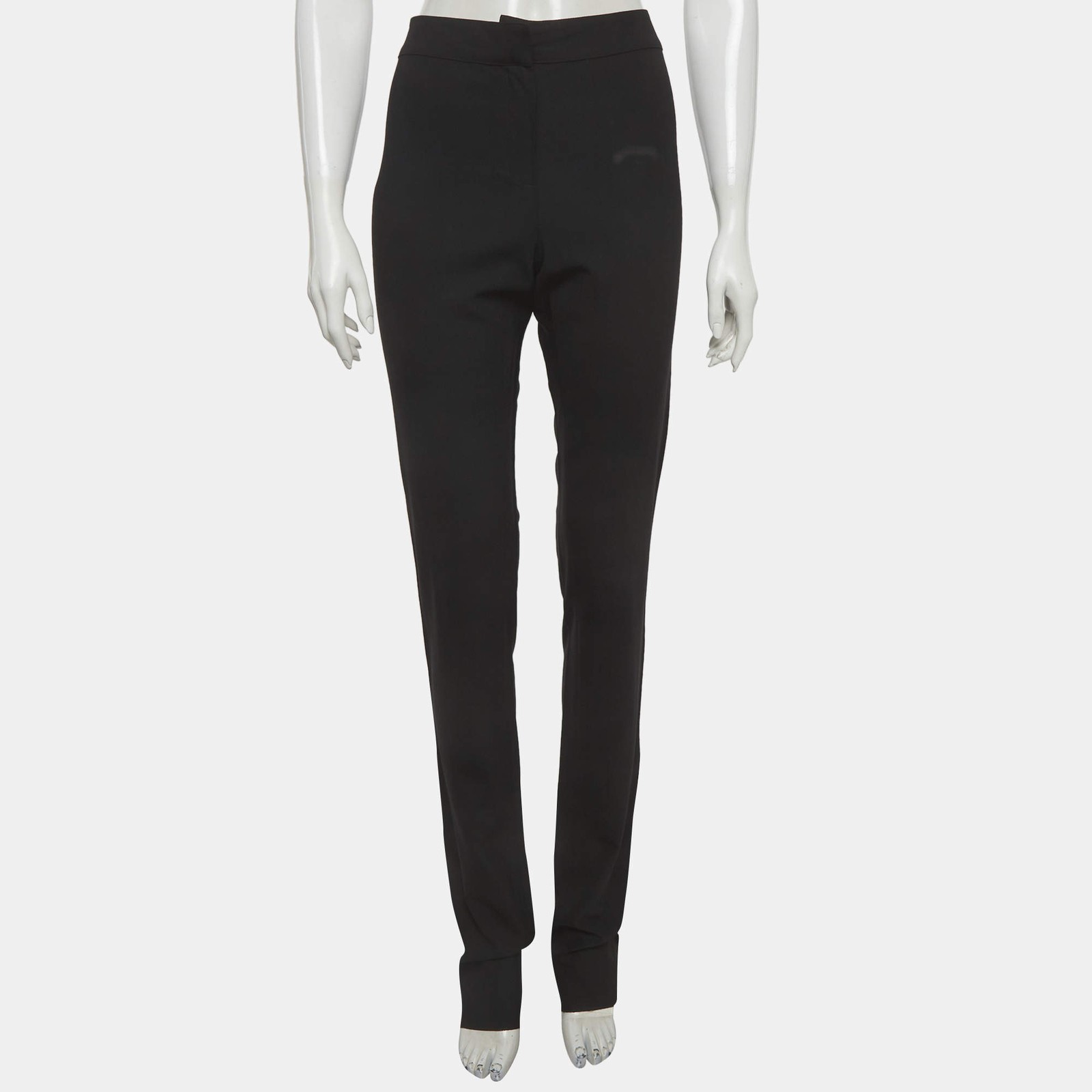 Fendi Black Wool Formal Trousers M thumbnail 2
