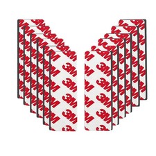 12 Pack Flexible Magnetic Tape with Strong 3M Adhesive Backing.76x20x2mm...