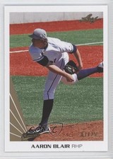 2013 Leaf Memories Gold 7/25 Aaron Blair #B-AB2 0p8