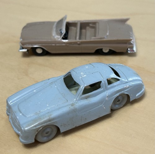Vintage INGAP No 8 / Unbranded Pair of Plastic Cars 1:87 Italy EUC - Picture 2 of 14