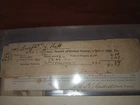 VERY RARE- Civil War- Confederacy CSA 1863 Slave TAX - Receipt