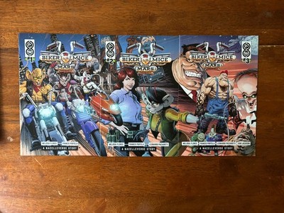 Biker Mice From Mars #1-3 Connecting Covers