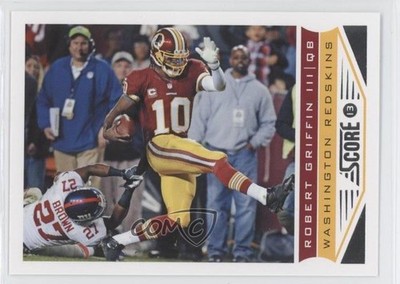 2013 Score Robert Griffin III #214 0f8