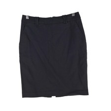 Portmans Skirt Womens 10 Black Pencil Knee Length Pockets Lined Work 129448