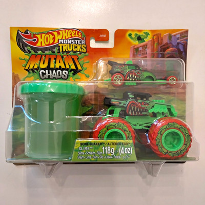 Hot Wheels Monster Trucks Spielset ''Bone Shaker'' Mutant Chaos + Slime 1:64 JMV37