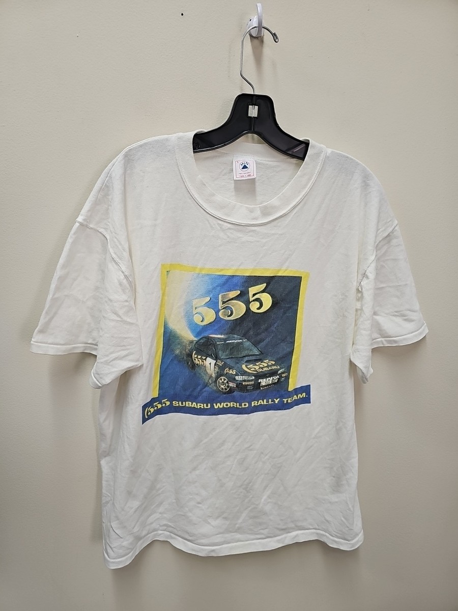 Vintage Subaru Racing Rally Team 555 Shirt Size L Vintage 90s | eBay
