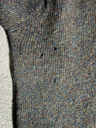 Vintage Pendleton Sweater Mens Medium Shetland Virgin Wool Knit - Picture 3 of 6