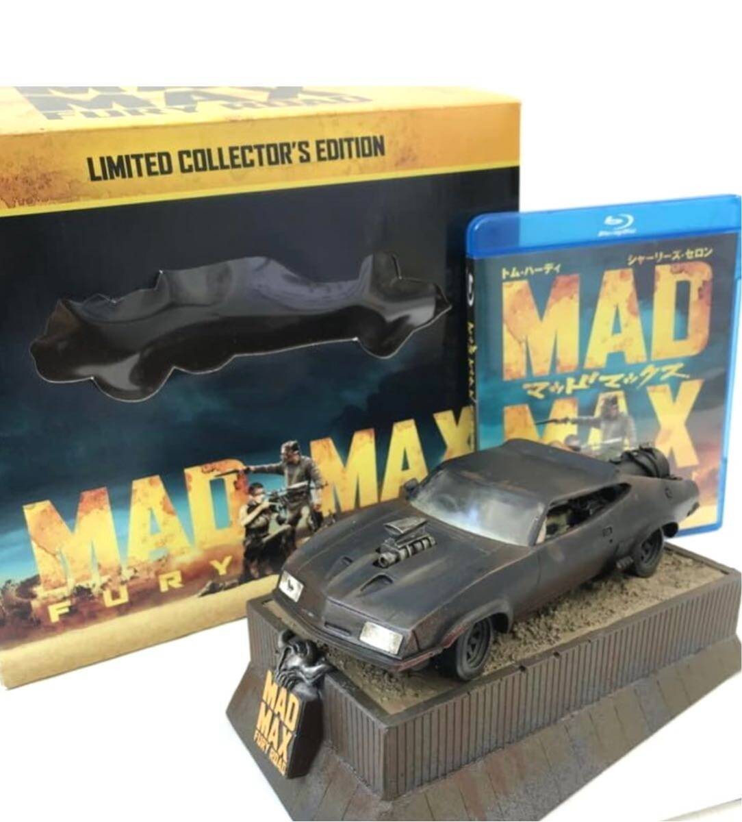 Mad Max Fury Road Blu-Ray w/Interceptor Diorama Model Limited Mad Max Fury Road Blu-Ray w/Interceptor Diorama Model Limited