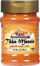 Rani Tikka Masala Indian 7-Spice Blend 3oz (85g) PET Jar