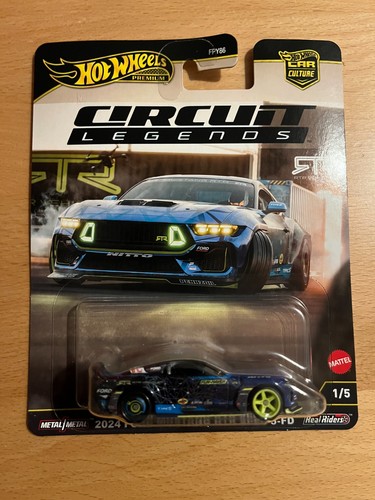 Hot Wheels Premium 1/64 Circuit Legends 2024 Ford Mustang RTR Spec MOMC