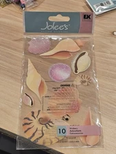 JOLEE'S BOUTIQUE Scrapbooking Stickers Embellishments Sea Shells