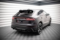 Maxton Design Seitenschweller Ansatz (Paar) Passend FüR Audi RSQ8 Mk1 Schwarz Ho