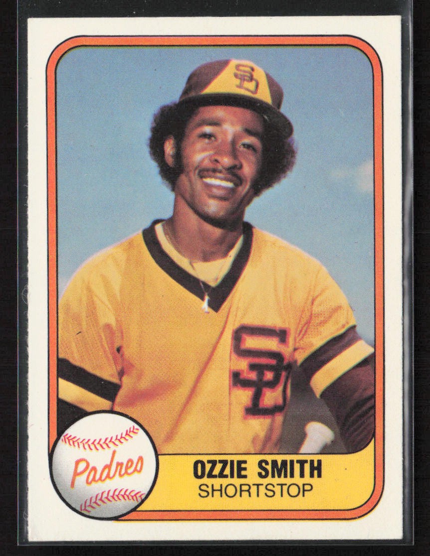 1981 Fleer #488 Ozzie Smith A03