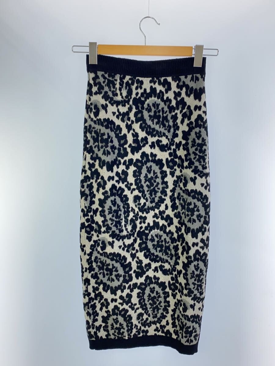 FENDI Long Skirt 38 GRY Paisley thumbnail 2
