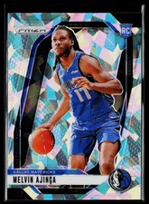 2024-25 Panini Prizm #255 Melvin Ajinca Prizms Ice