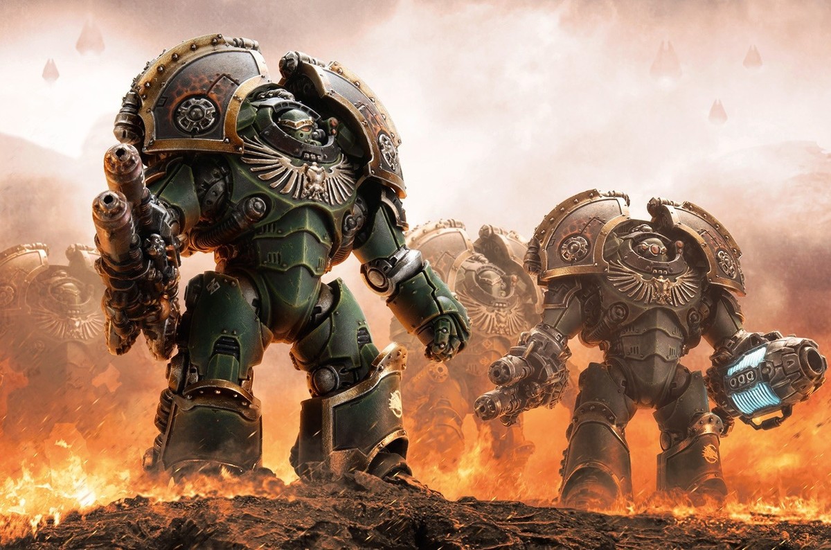 2 Terminator Saturnine - Games Workshop Warhammer Horus Heresy Dreadnought - Nuovi Su Sprue