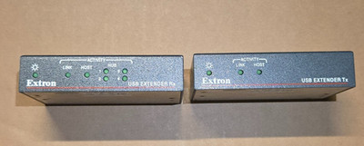 EXTRON USB EXTENDER Tx TRANSMITTER AND Rx RECEIVER    FREE SHIPPING IN US