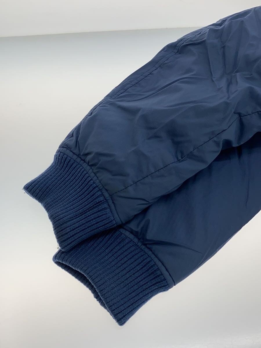 Schott Down Jacket M Nylon BLU Plain QUILTED DOWN… - image 6