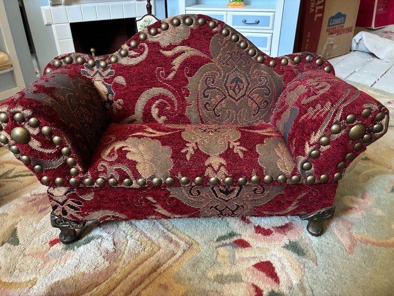 Fancy Doll Couch-for American Girl Doll