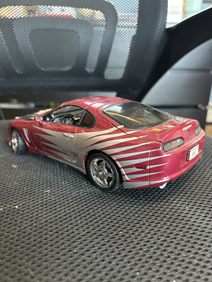 Racing Champions 1/18 Scale Drifting 1995 Toyota Supra Model Car VERY RARE - Image 4 of 4