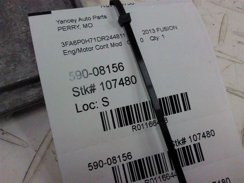 Ford Fusion 2013 motor ECM módulo de control electrónico 2,5 L Foto 3 de 4