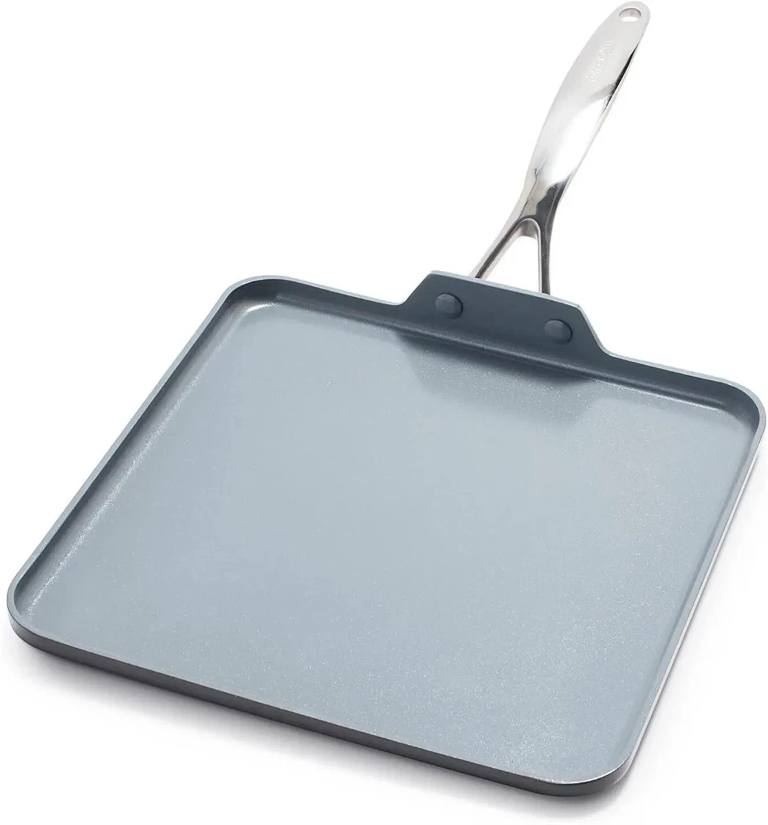 NEW GreenPan Valencia Pro Hard Anodized Healthy Ceramic Nonstick 11" Griddle Pan