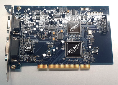 NEW / BOXED - E-MU / EMU EM8852 - Sound Card & x1 PCI Analog