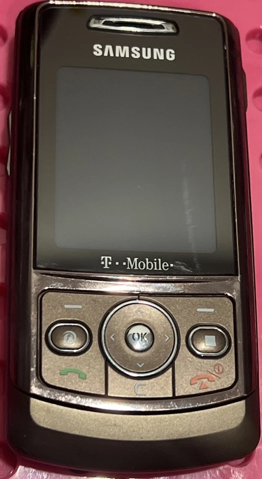 Samsung SGH-T819 - Bronze ( T-Mobile ) Very Rare Cellular Slider Phone - Image 4 of 4