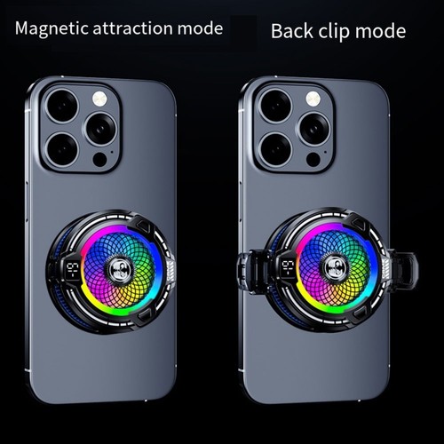Refroidisseur Téléphone Portable Magnétique RGB pour Jeux avec Engrenages Ré - Photo 7 sur 14