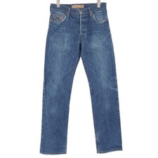 Vintage Energie Jeans Uomo Regular Straight Lx5 Taglia W32 L34