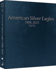 Whitman Prestige™ Coin Album - American Silver Eagles: 1986-2021 Date Set