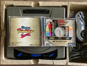 Sega Saturn Console [Million Campaign Box w/ Virtua Fighter Remix] CIB + Extras