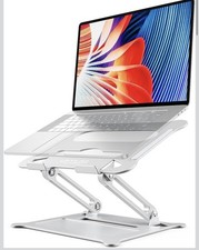 NEW Adjustable Foldable Laptop Stand Aluminum Notebook Riser Computer Holder