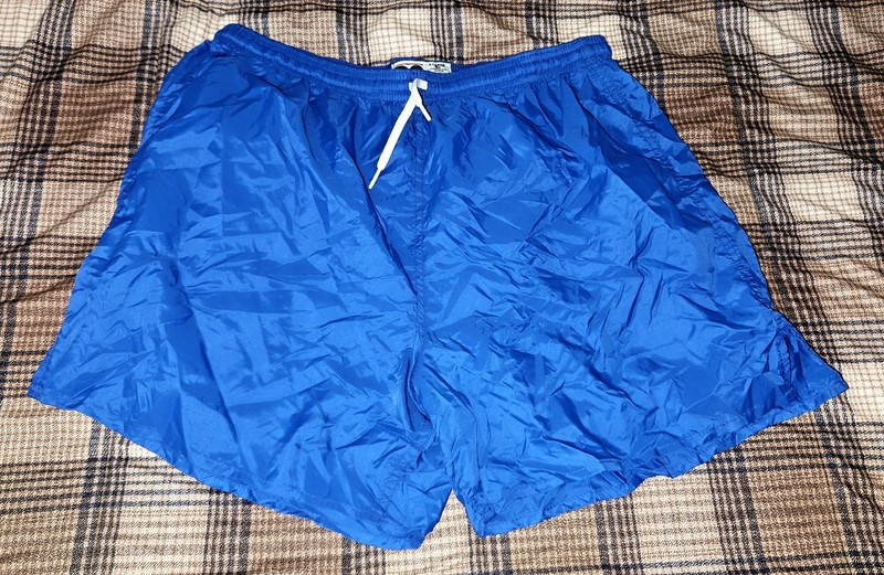DON A LLESON Vintage Nylon Soccer Shorts XL Windbreaker Soccer Running Beach