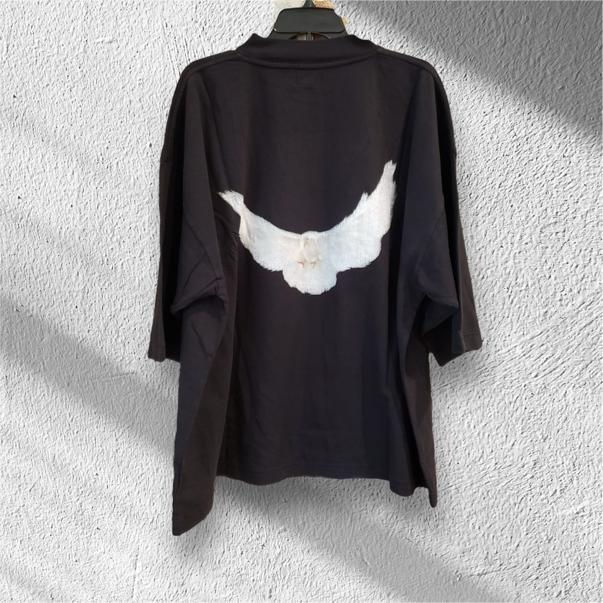 新品SIZE M YZY GAP 53 DOVE 3/4 SLEEVE TEE Yeezy GAP Balenciaga 53 Dove 3/4 Sleeve Tee Large Black | eBay