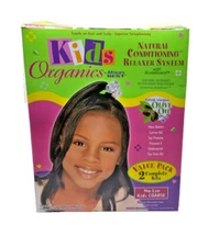 Kids Organics Africa's Best Natural Conditioning Relaxer System 2 Coarse Kits
