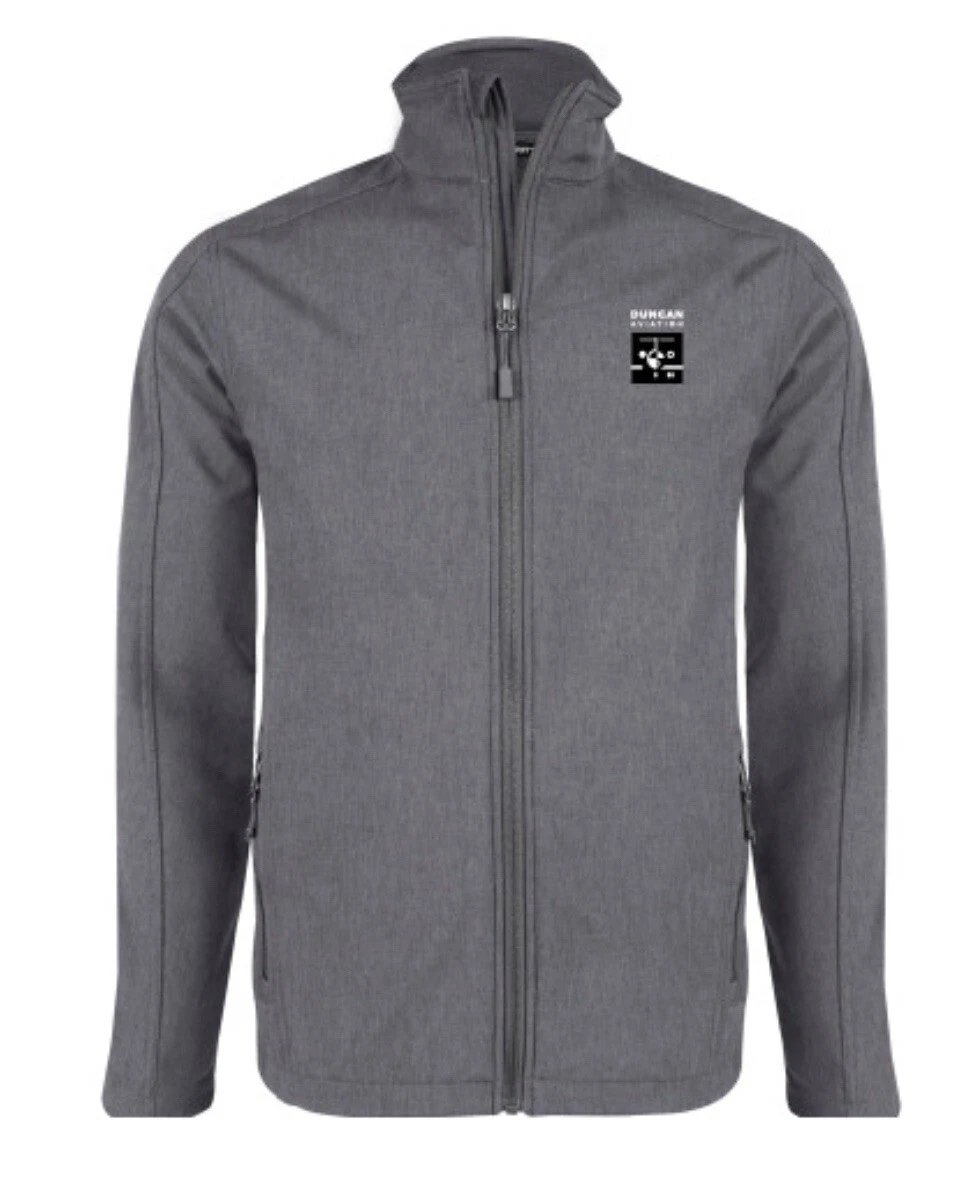 Jacket Fleece Lined Wind water Resistant Port Authority, Heather Gray 2XL NWT