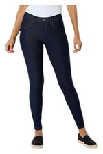 HUE Women's Essential Denim Legging Deep Indigo