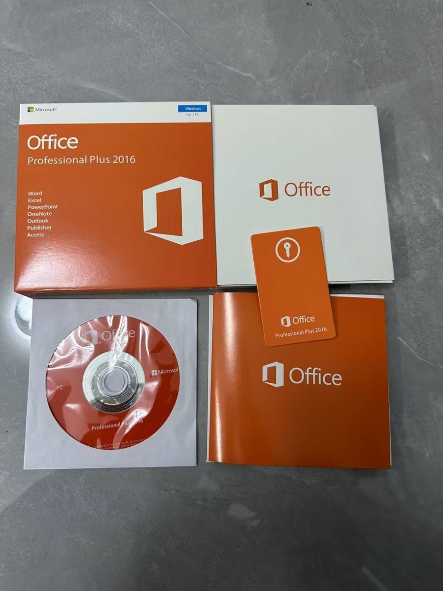 Microsoft - 新品未開封品！ Microsoft Office Personal 2016 Microsoft Office Professional Plus 2016 Product Key for sale