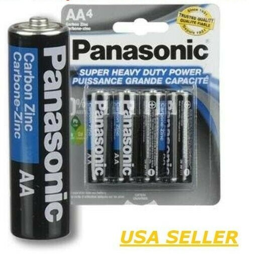 48 AA Wholesale Bulk Lot Panasonic Double A Batteries heavy Duty 1.5v