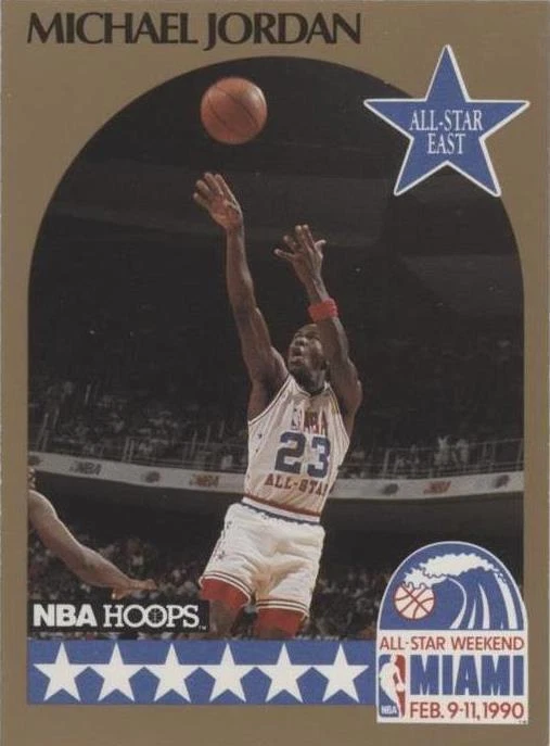 Michael Jordan Basketball 1990-91 Season Sports Trading Card