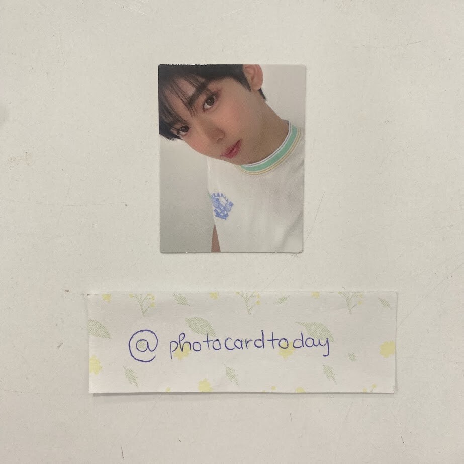 ZB1 ZEROBASEONE x COLORGRAM PHOTOCARD OFFICIAL ZHANG HAO RICKY