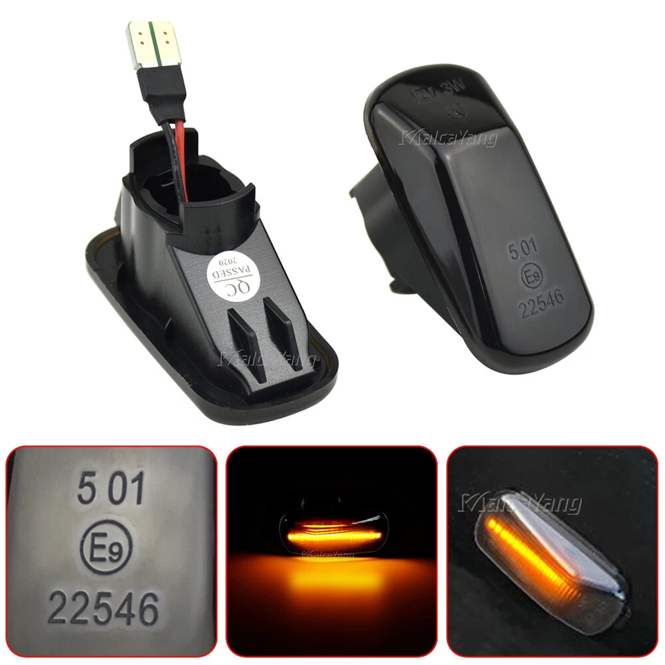 Luz de señal de giro marcador lateral para Acura NSX NA1 NA2 1990 1991 1992 1993 94-2005 Foto 3 de 4