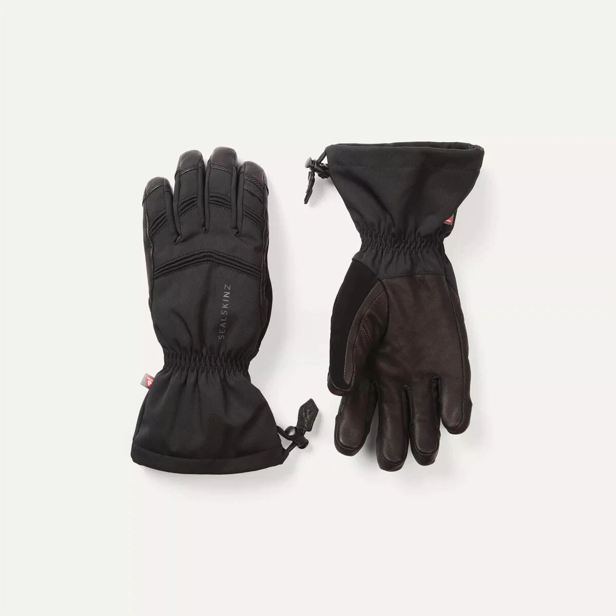 SealSkinz Southery Waterproof Extreme Cold Weather Gauntlet Gloves -Black -Small