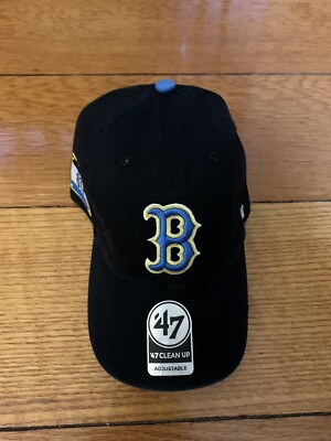 Boston Red Sox MLB '47 Clean Up City Connect 617 black Baseball