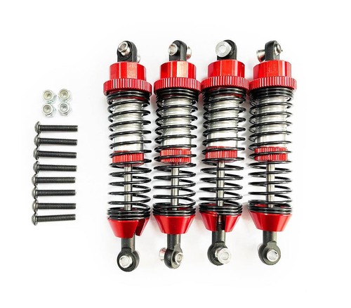 Alloy metal Upgrade Parts Red For 1:10 Redcat Blackout XTE XBE SC Racing Rc Car - Picture 52 of 61