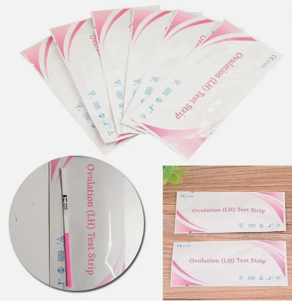 100 Ovulationstest Streifen 10miu/ml LH Eisprung Ovulation Test Damen Fruchtb DE - Bild 3 von 4