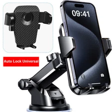 Car Phone Holder Dashboard Windshield Phone Mount Universal for iPhone Samsung