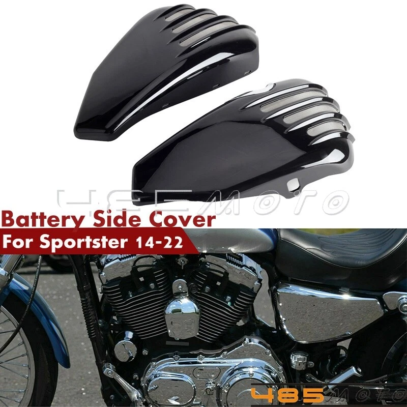 Left Right Battery Side Cover Fit for Harley Sportster 883 1200 XL883 2014 2021